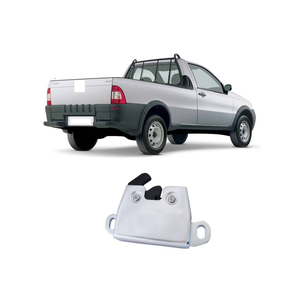 FECHADURA TAMPA TRASEIRA CACAMBA STRADA 2004 LADO DIREITO em Oferta na Shopee