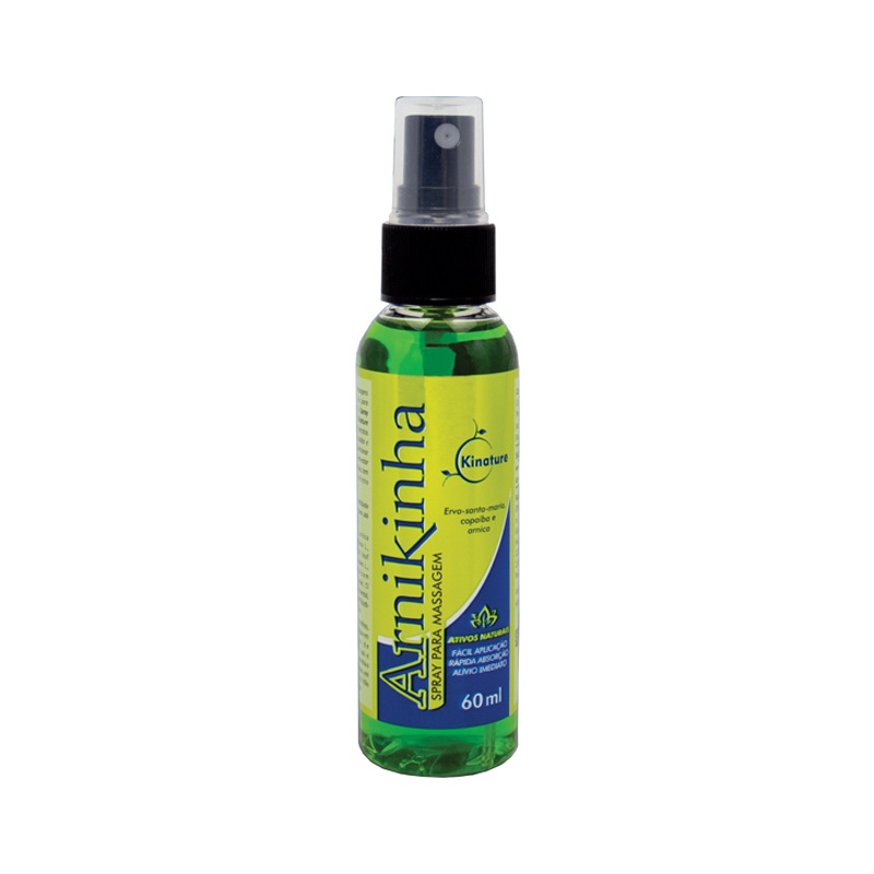 Arnikinha Spray Para Massagem 60 mL - Kinature Cosméticos (Lançamento)