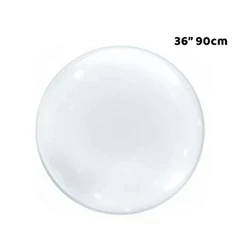 Balão Bubble Transparente - 36" 90cm - 05 Unidades - Bobo Balloon
