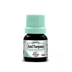 Corante Liquido Azul Turquesa 10ml Arcolor - Rizzo Distribuidora