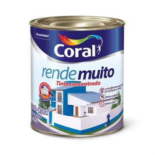Tinta Coral Rende Muito Acrílica Fosca Branco 900ml