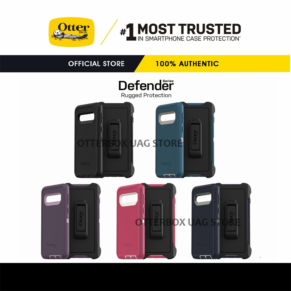 OtterBox Samsung Galaxy S10 Plus / Galaxy S10e / Galaxy S10 / Galaxy S9 Plus / Galaxy S9 / Galaxy S8 Plus / Galaxy S8 ​Capa Série Defender | Autêntico Original