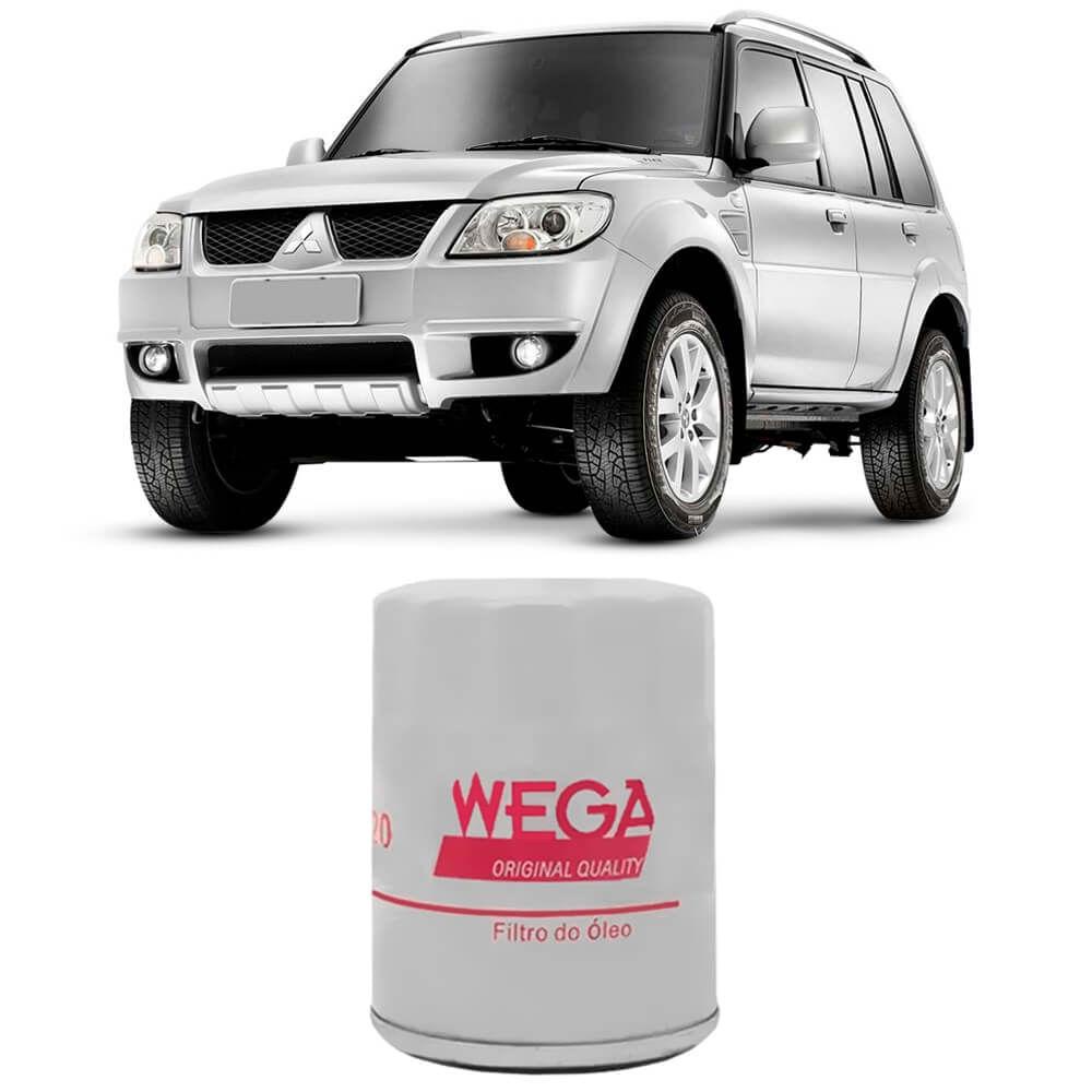 Filtro Óleo Mitsubishi Pajero 1.8 2.4 3.0 93 A 2015 Wega