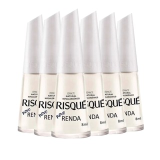 Kit Esmalte Risqué Novo Renda 8ml - 6 Unidades