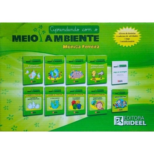 Coleção Aprendendo com o Meio Ambiente: Livros e Atividades (Novo, Lacrado)
