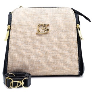 Bolsa 3 Ziper Tecido Gaby Show
