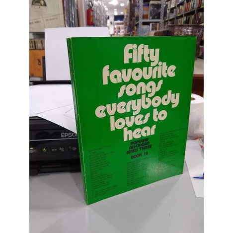 Popular All-organ Series Three - Book 12 - Fifty favourite songs everybody loves to hear autor Kenneth Baker & Bill Woodward