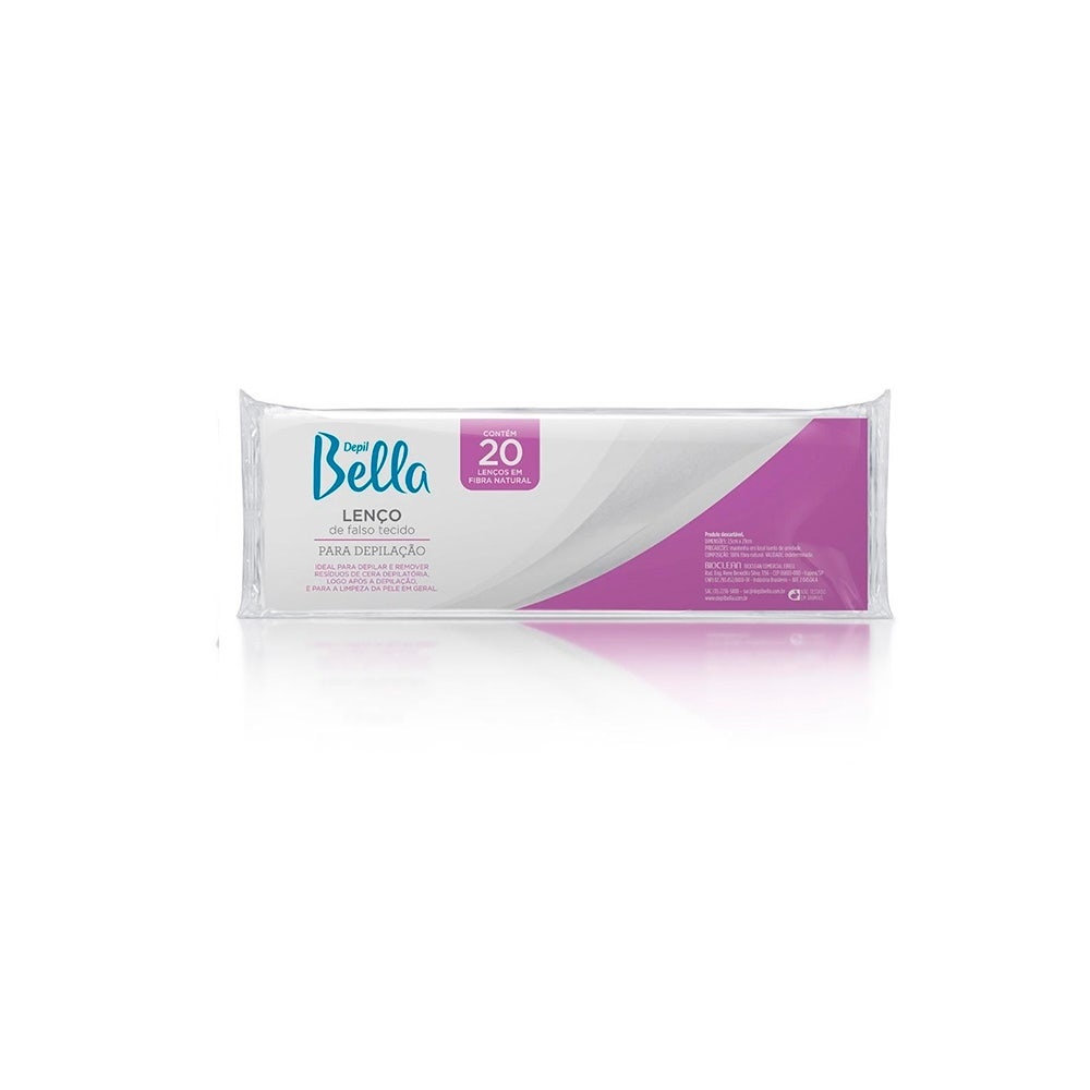 Papel Depilatório Depil Bella Gran Style 20Fls em Oferta na Shopee