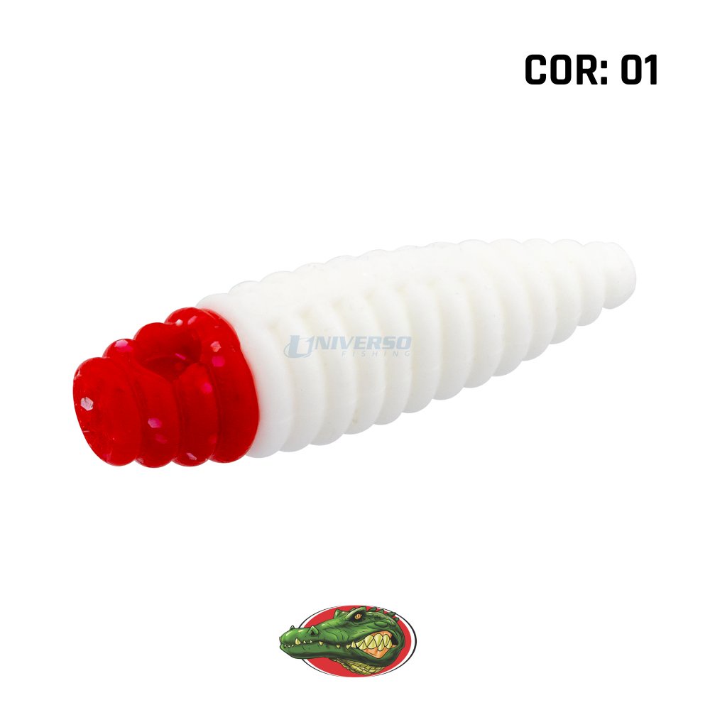 Isca Soft Alligator Mini Charutinho Maluco | 4cm - 3g