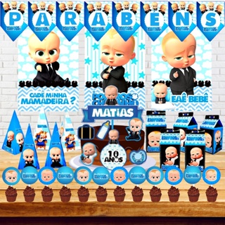 Kit Festa Só um Bolinho - Poderoso Chefinho em Oferta na Shopee