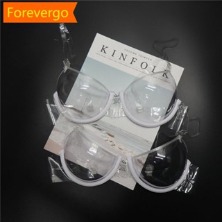forevergo Women Invisible Transparent Plastic Soutien Transparente Plástico Sexy Descartável Lingerie F7N4