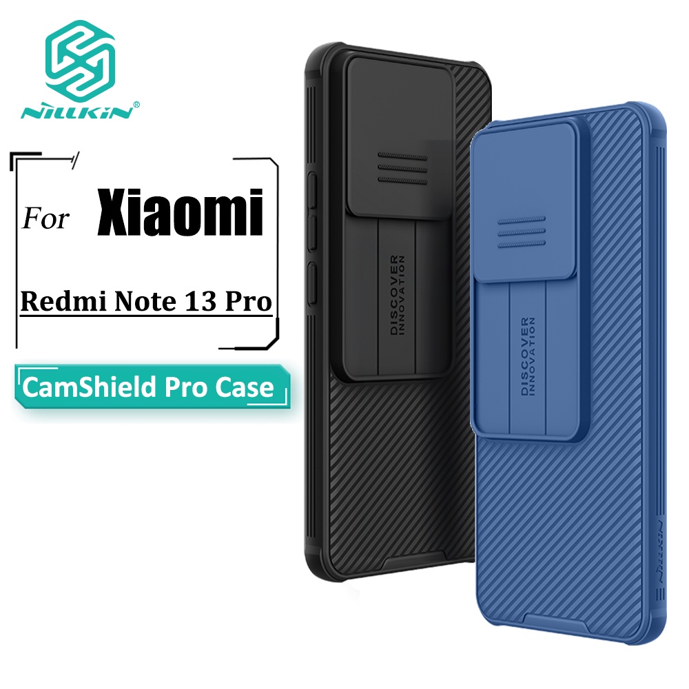 Capa Nillkin CamShield Pro Para Redmi Note 13 Pro 5G Câmera Proteção Deslizante TPU + PC De Luxo Traseira À Prova De Cho em Oferta na Shopee