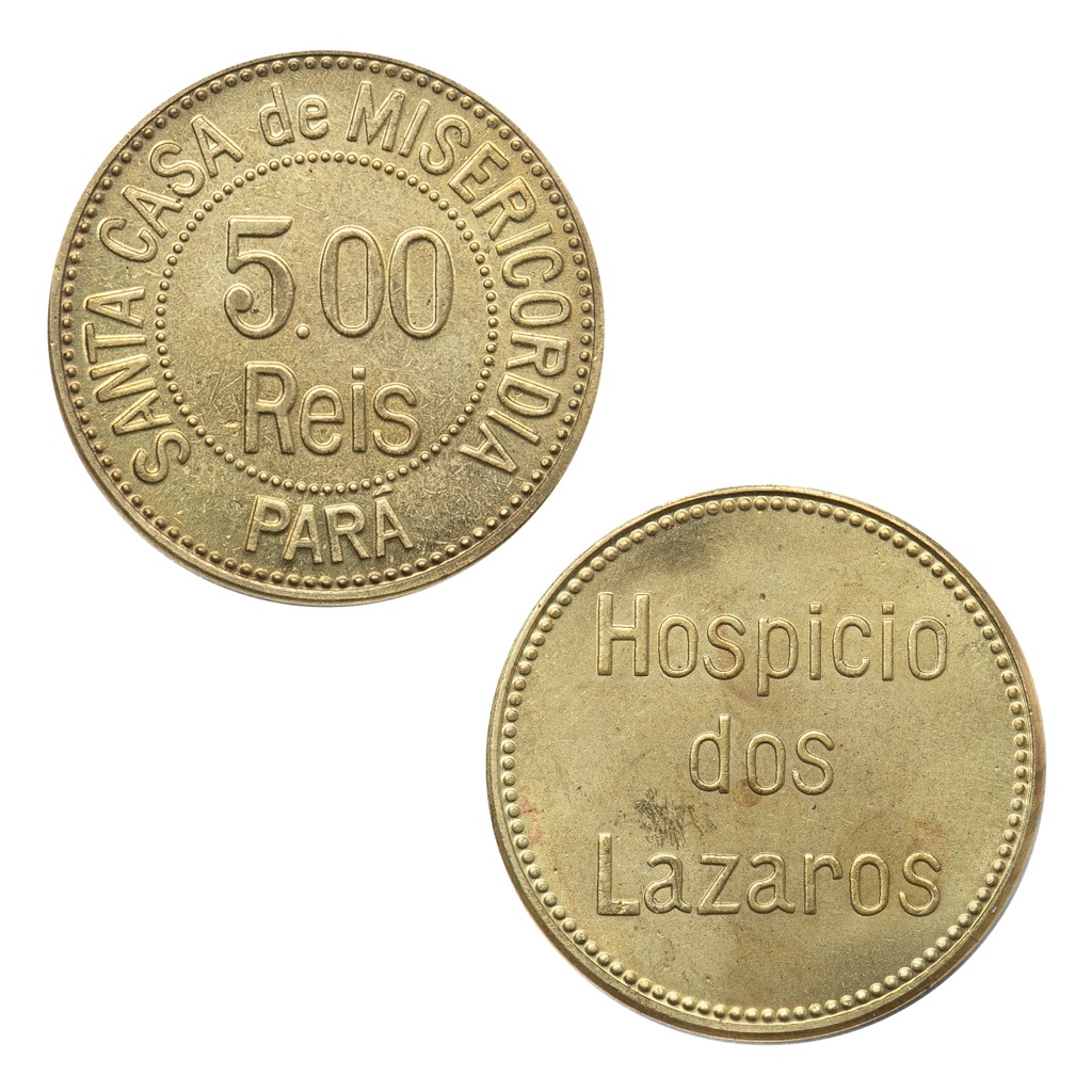 Moeda 500 Réis 1940 Hospício Dos Lázaros - Pará - Cópia