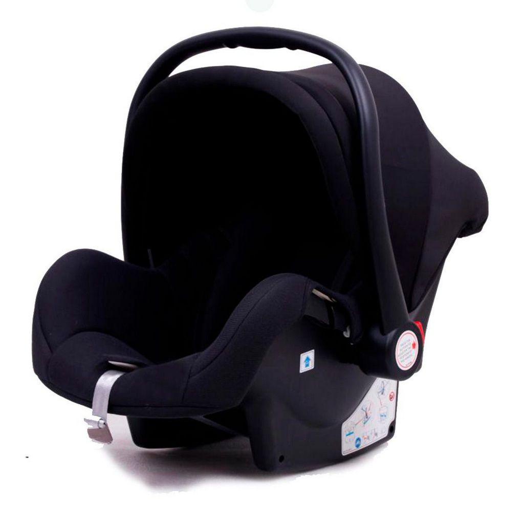 Super Bebê Conforto Luxo Preto c/ Alça e Selo Inmetro – Conforto e Segurança para Seu Bebê Recém Nascido em Oferta na Shopee