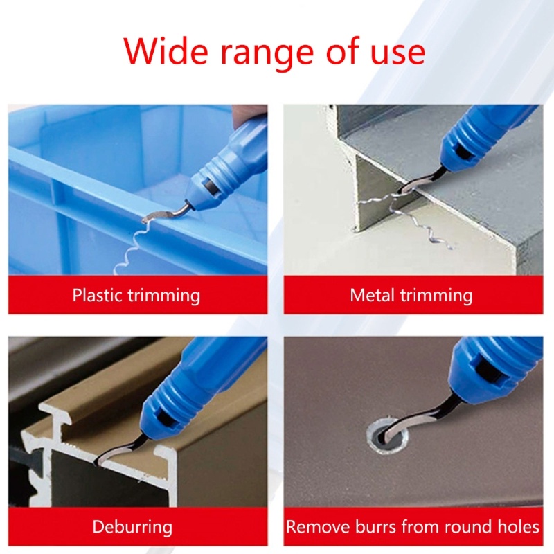 HL Kit De Ferramentas De Rebarbação Alça BS1010 Ferramenta Para Metal Plástico Alumínio Aço Rebarba Remover