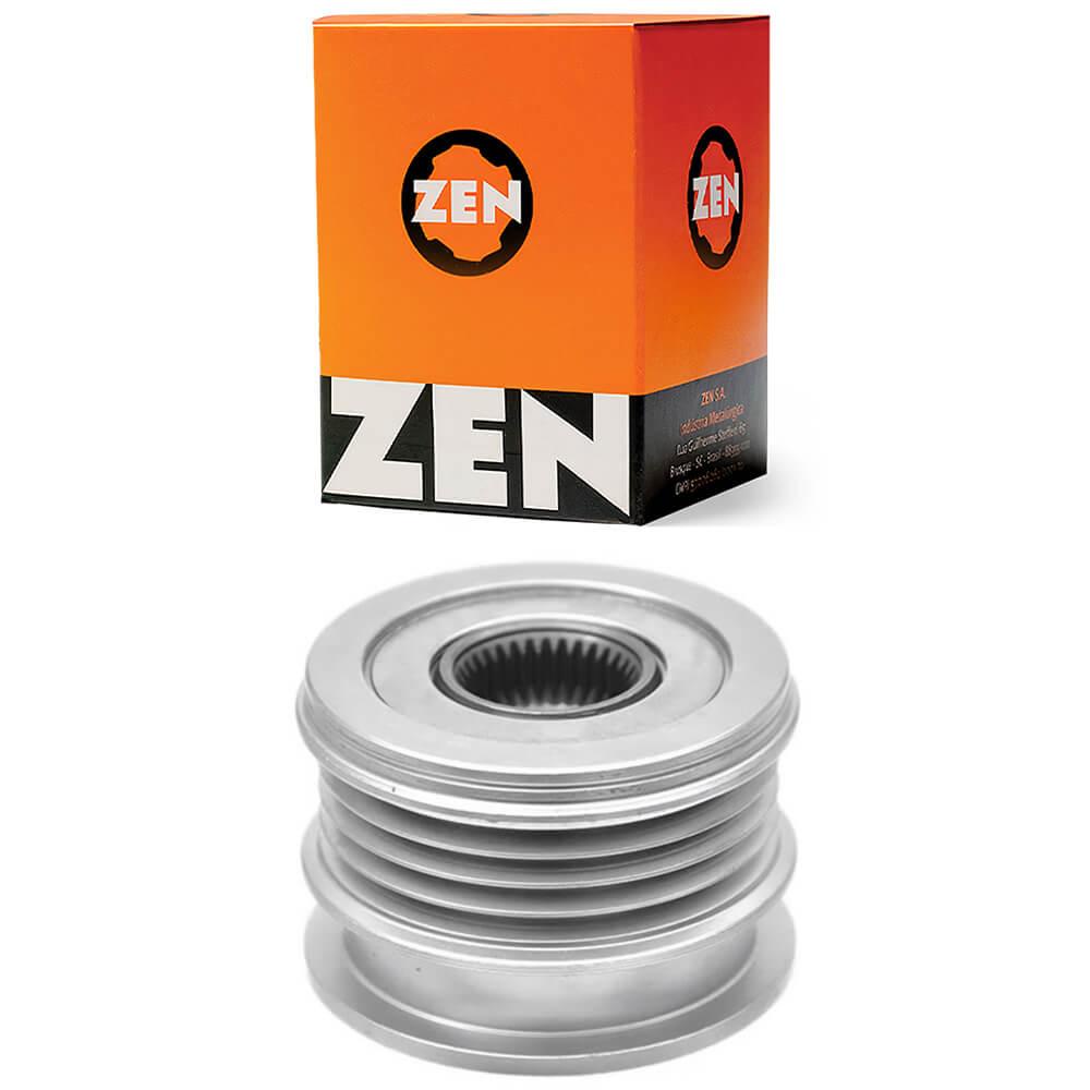 Polia Roda Livre Renault Logan Sandero 1.0 2017 a 2023 ZEN em Oferta na Shopee