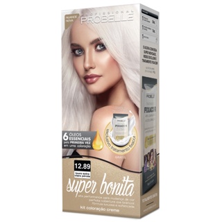 Coloração Super Bonita 50g.-12.89 Louro Extra Claro Pérola - Probelle em Oferta na Shopee