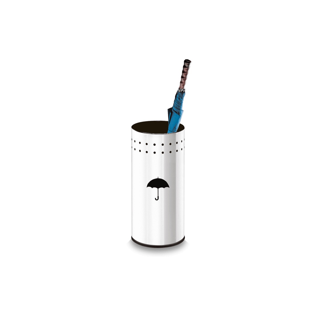 Porta Guarda-Chuvas Brinox Gamma Ø 20 x 43 cm Aço Inox
