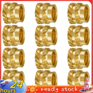 HOT 100Pcs M3 Rosca De Latão Serrilhado Com Conjunto De Calor Resistente Ao Porca De Inserção , M3X5X4 , Para Impressora 3D Voron 2.4 Etc em Oferta na Shopee