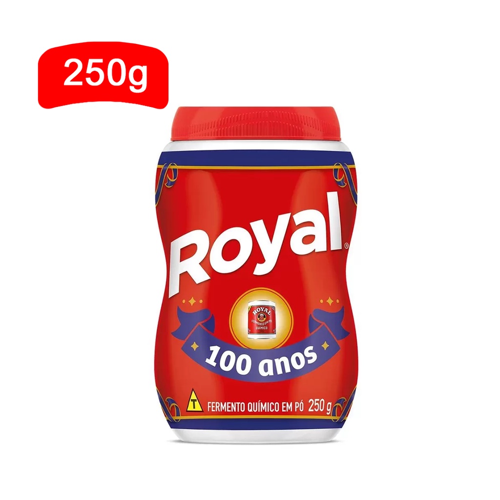 Fermento em Pó Químico pote 250g Royal