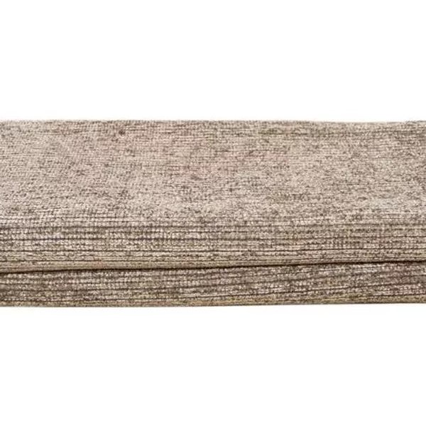 Tapete Sala E Quarto Murano Base 100% Algodão 200x240cm Bege Escuro - Jolitex