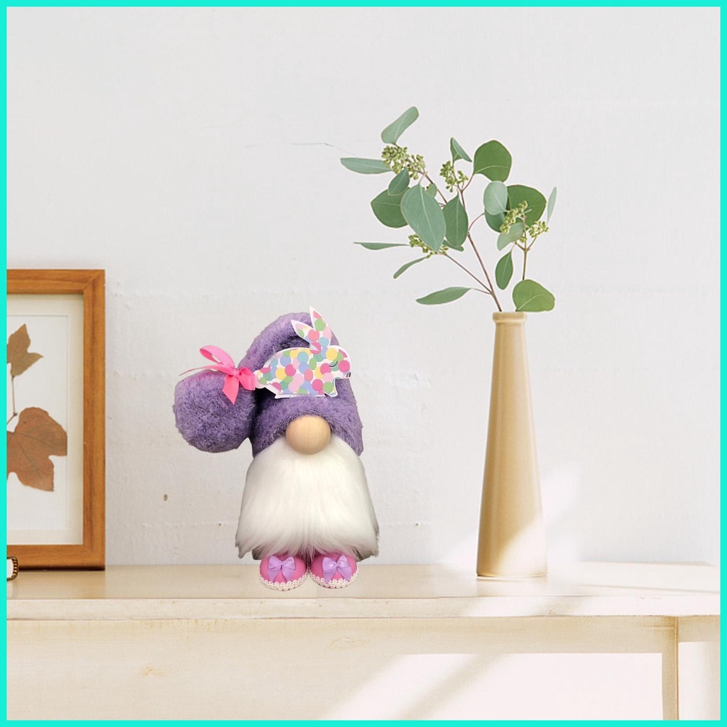 Decoração De Páscoa Gnomo Anão Sem Facetas Bandeja De Pelúcia Recheada À Lucky Elf Doll Rustic Rudolph