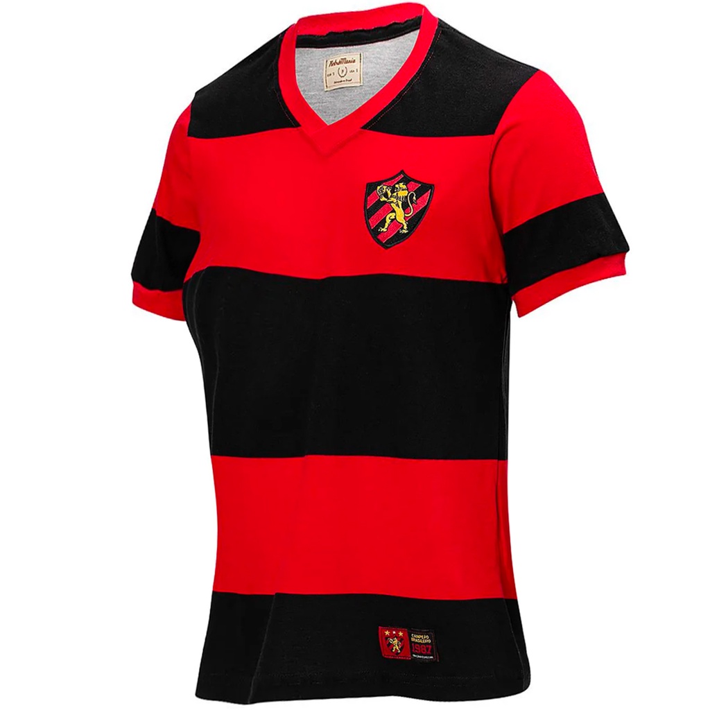 Camisa Sport Recife Retrô Feminina Oficial em Oferta na Shopee