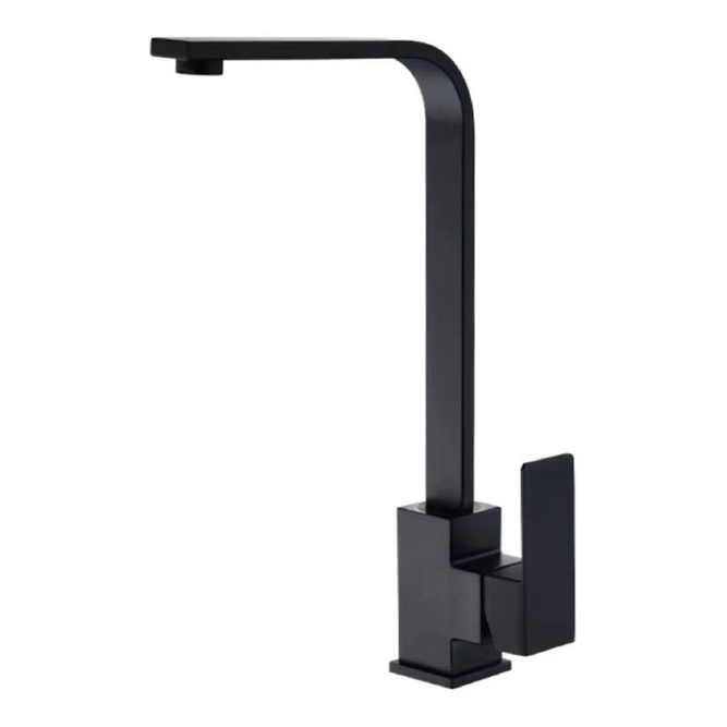 Torneira Gourmet Monocomando Slim L Inox 304 Preta Brinovar