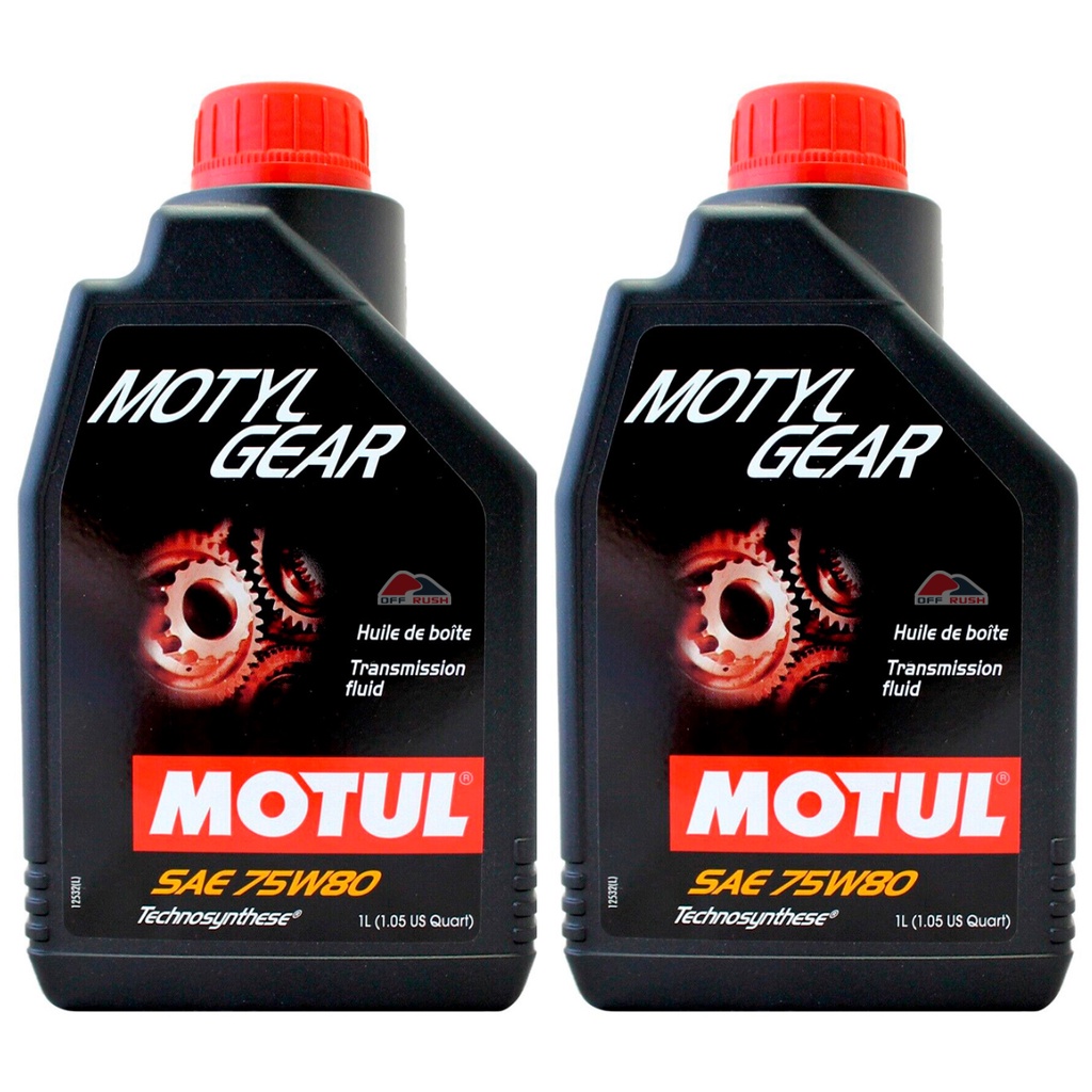 Kit 2 Óleos Lubrificante Para Transmissão Câmbios Manuais Diferencial Motul Motyl Gear 75w80 em Oferta na Shopee