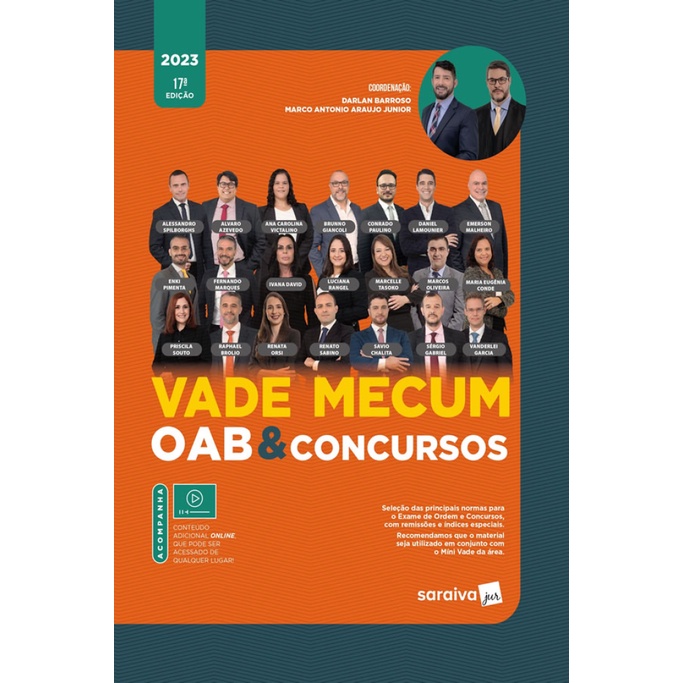 VADE MECUM OAB & CONCURSOS   17ª EDIÇÃO 2023