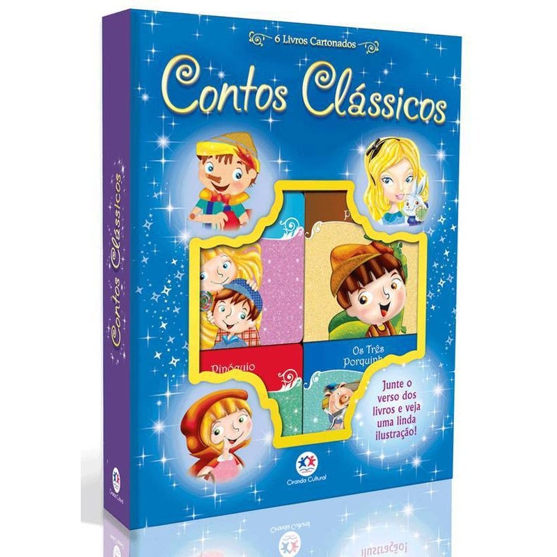 Box Contos Clássicos - Kit com 6 Livros