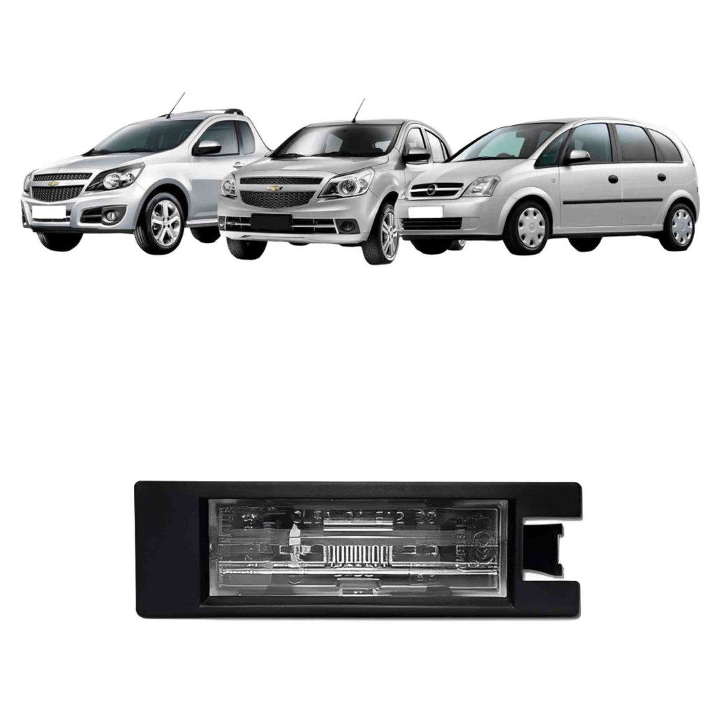 Lanterna Luz De Placa Corsa Meriva Astra Vectra Montana Agile em Oferta na Shopee