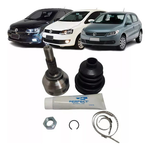 Junta Homocinética - VW Gol / Voyage 2012 2013 2104 2015 2016 2017 2018 2019 2020 2021 2022 em Oferta na Shopee