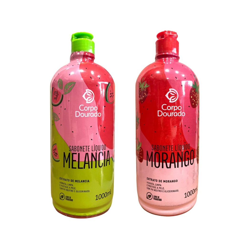 Sabonete Líquido Melancia Corpo Dourado 1L