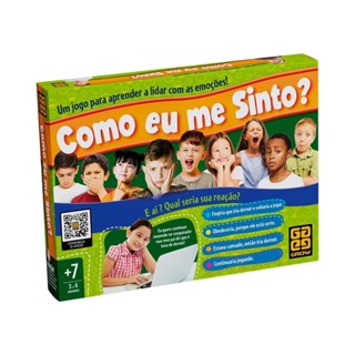 Jogo de Tabuleiro Grow Como Eu Me Sinto? 04693 em Oferta na Shopee