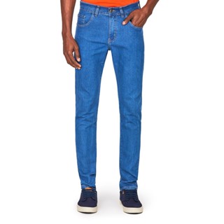 Calça Masculina Jeans Básico Fit Polo Wear Jeans Médio