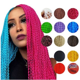 CABELO MIOJINHO MICRO ZIZI KANEKALON COLORIDO TRANÇADINHO TRANÇA MEGA HAIR ALONGAMENTO FIO A FIO CROCHET BRAID ENRAIZADA RASTAFARI CANECALON MIOJO 1 PACOTE COM 80 GRAMAS