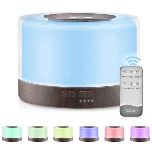 Detalhes do DIFUSOR DE AROMA 500ML 300ML COM CONTROLE LED RGB