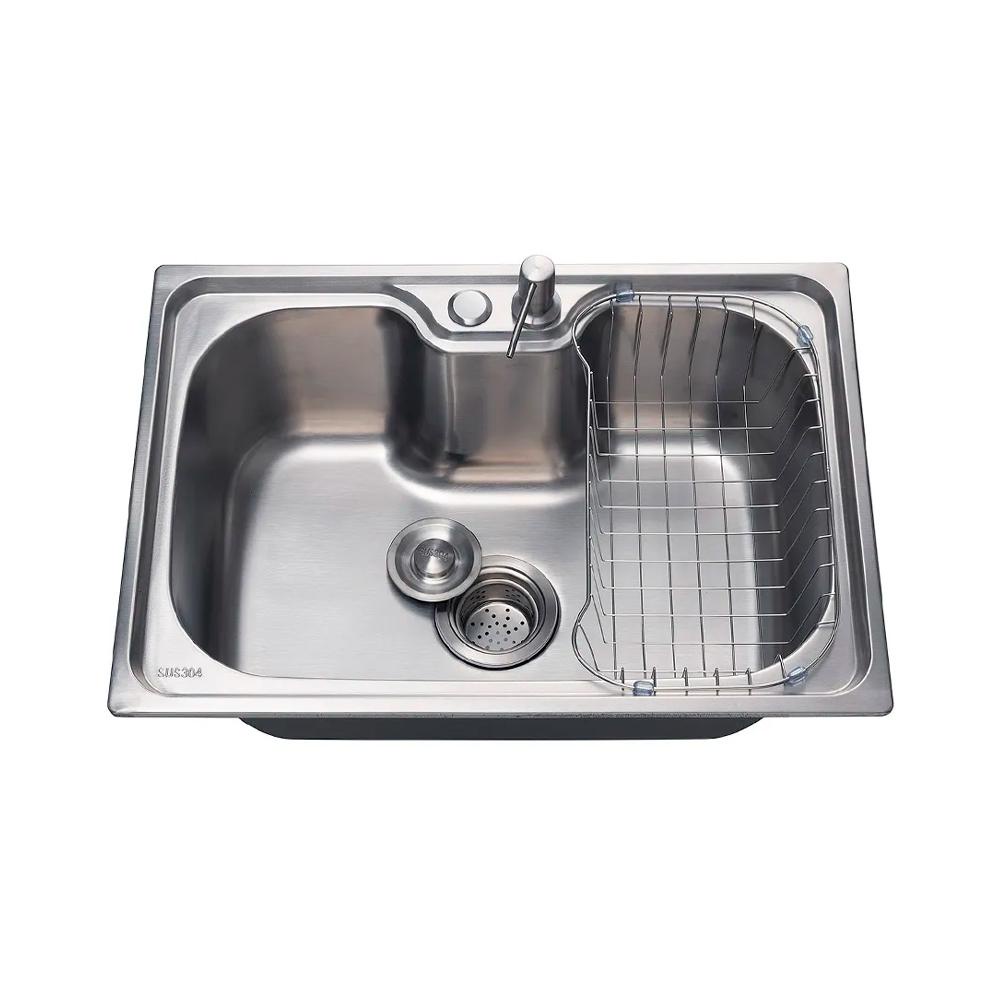 Cuba para cozinha gourmet pia aço inox com acessórios Jaraqui 50 cm 304 Pingoo em Oferta na Shopee