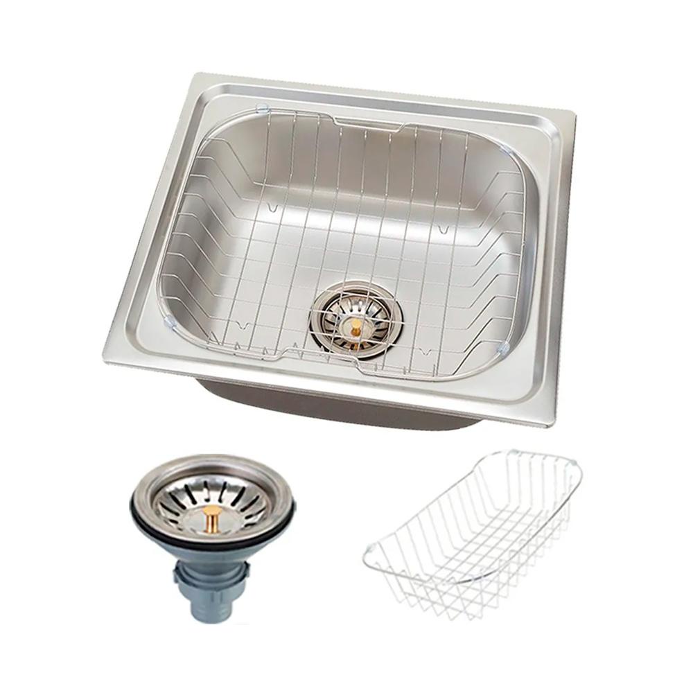 Cuba para cozinha gourmet pia aço inox Dessana Pingoo em Oferta na Shopee