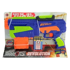 X-Target Revolution com 8 Dardos Azul Alcance de 25m Multikids - BR2027