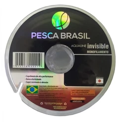 Linha Monofilamento Aqualine Invisible 0.60mm 100mm - Pesca Brasil