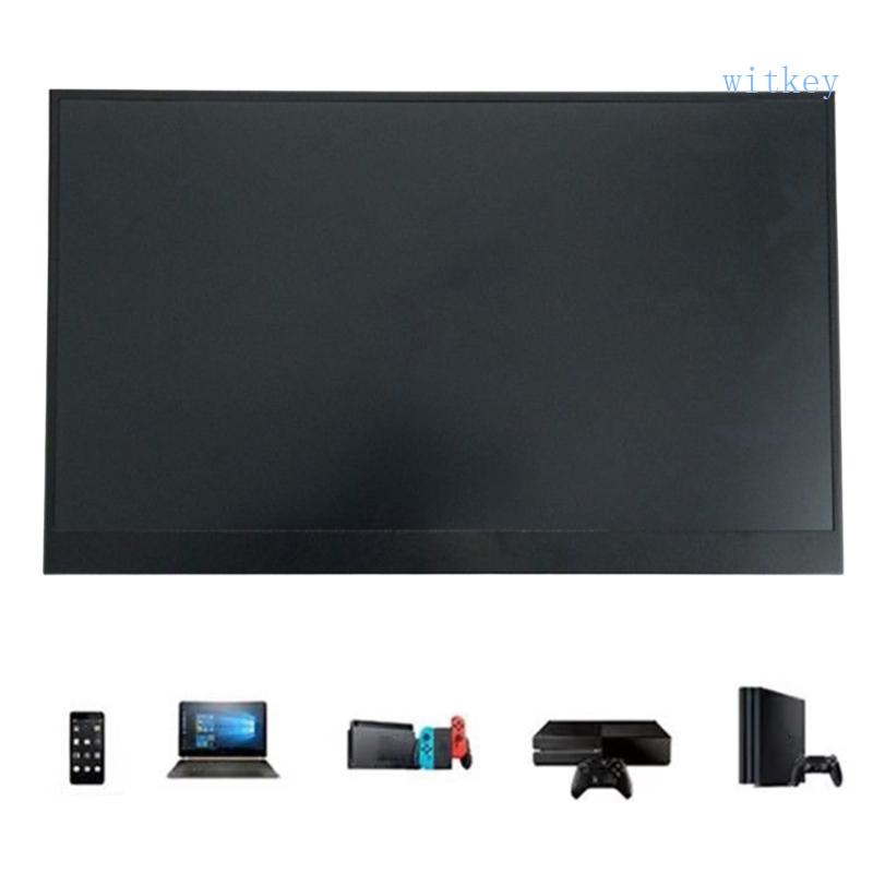 Com Monitor De Tela Sensível Ao Toque Portátil Para Switch PS5 PS4 15 6 Polegadas PC 1080P PS4 PS5 Travel