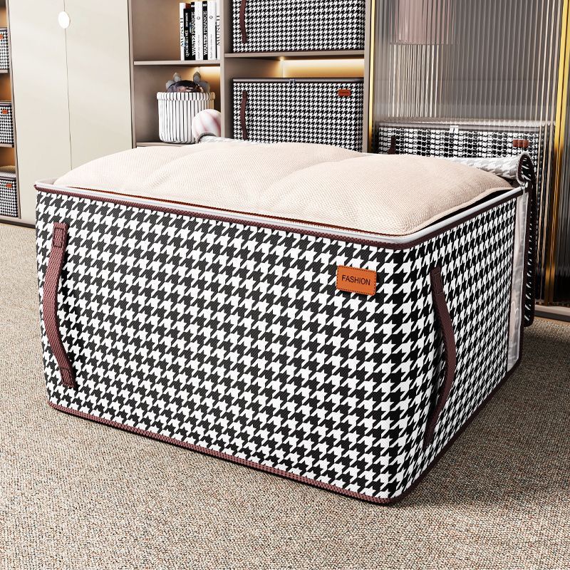 Organizador de Guarda-Roupas Flexível para Moda - Caixa para Roupas, Cobertores e Casacos