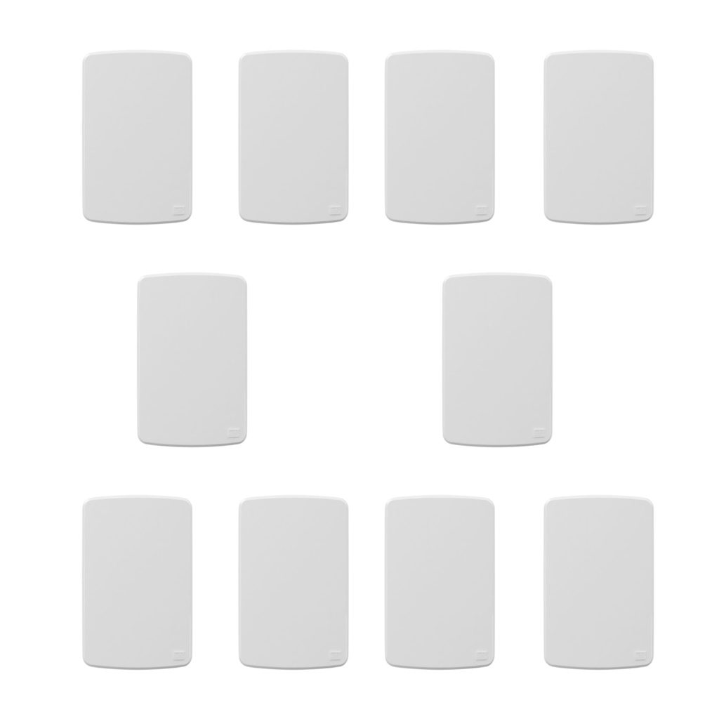 Kit 10x Placa Espelho 4x2 Cega Branco Compose WEG Placa Cega Espelho 4x2 em Oferta na Shopee