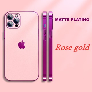 6D Revestimento De Silicone Macio Para Caixa IPhone 15 14 13 12 11 Pro Max TPU Matte Anti-Impressão Digital