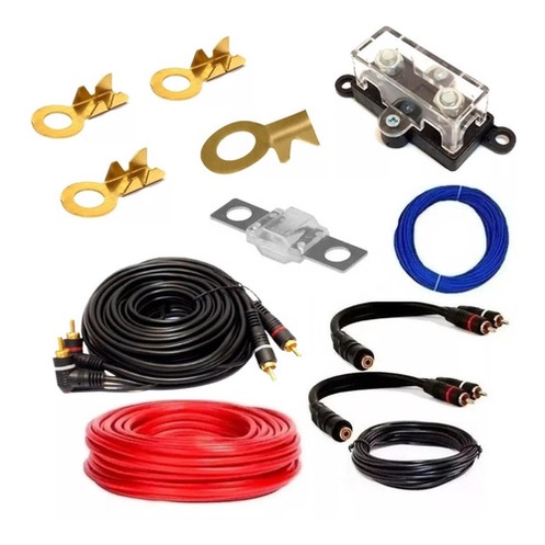 Kit Instalação Som Automotivo Rca Modulo 1200w