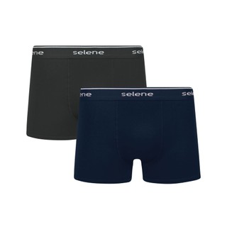Cueca Selene Boxer Algodão 11450.001 Kit C/2 em Oferta na Shopee