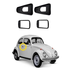 Guarnicao (Jogo) Vedação Macaneta Externa Porta Fusca /77 - Fusquinha