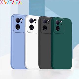 Capa Protetora De Silicone Líquido Para Telefone Xiaomi Poco C65 13 13T 12T Pro 13 Lite Straight Edge TPU Soft Shell